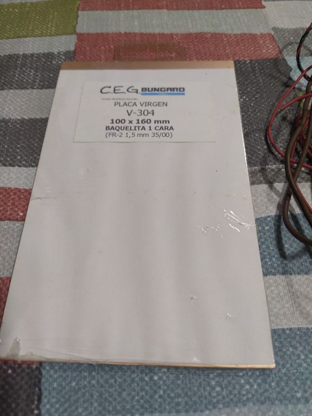 Placas de prueba sin soldadura y componente