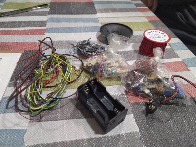 Placas de prueba sin soldadura y componente