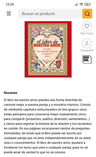 El libro de nuestro amor (Spanish Edition)