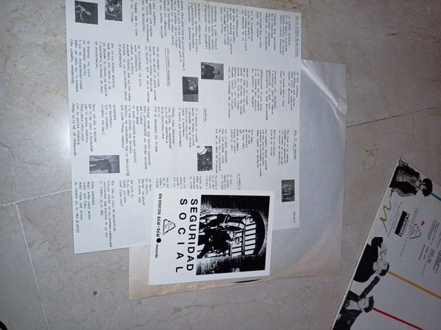 VINILO SEGURIDAD SOCIAL LA EXPLOSIÓN