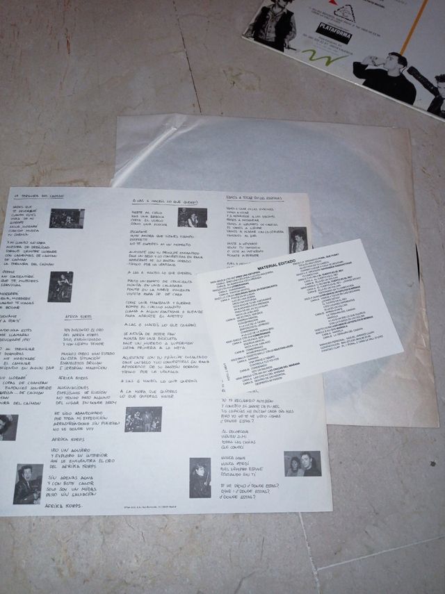 VINILO SEGURIDAD SOCIAL LA EXPLOSIÓN