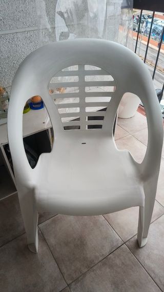 Sillas de plástico