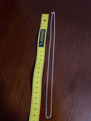 Cadena de plata