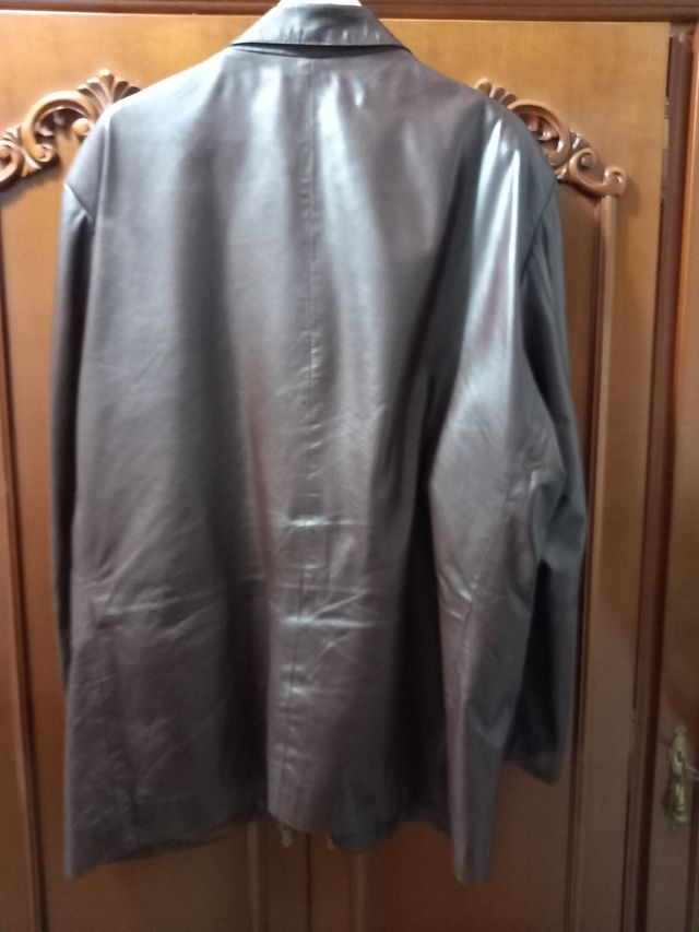 Chaqueta piel hombre