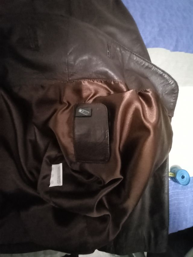 Chaqueta piel hombre