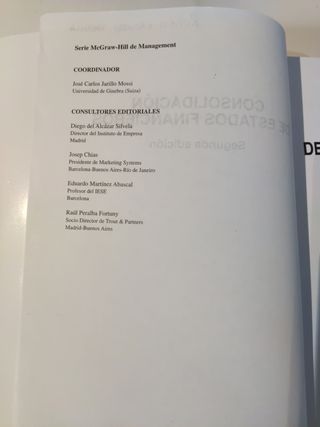 Consolidacion de Estados Financieros - 2b: Edicion