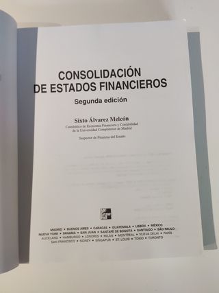 Consolidacion de Estados Financieros - 2b: Edicion
