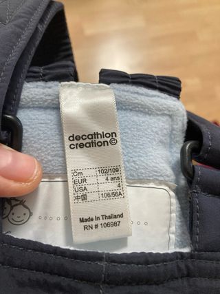 Mono de nieve para niños