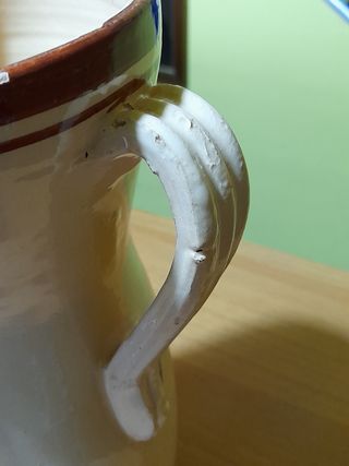 ANTICA BROCCA IN TERRACOTTA PUGLIESE