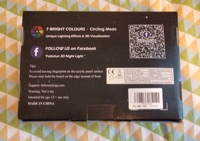 Lámpara 3D FULLOSUN