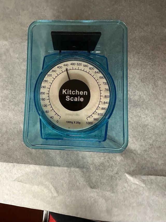 Mini balança em azul transpare