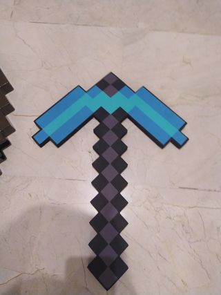 Herramientas de Minecraft goma espuma