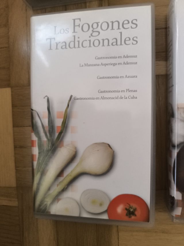 Colección: Fogones Tradicionales. 5 VHS