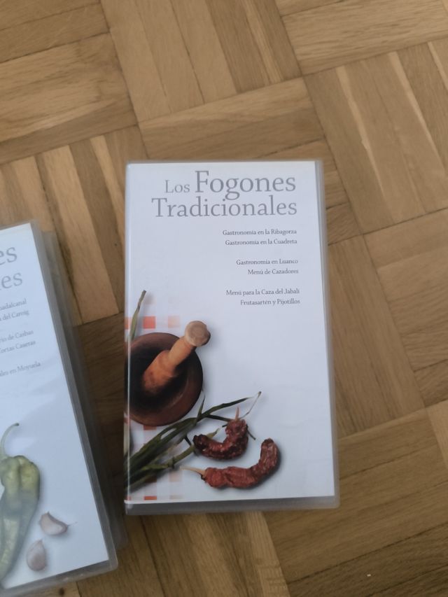 Colección: Fogones Tradicionales. 5 VHS