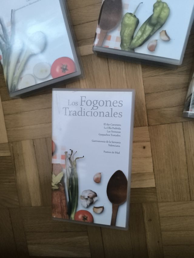 Colección: Fogones Tradicionales. 5 VHS