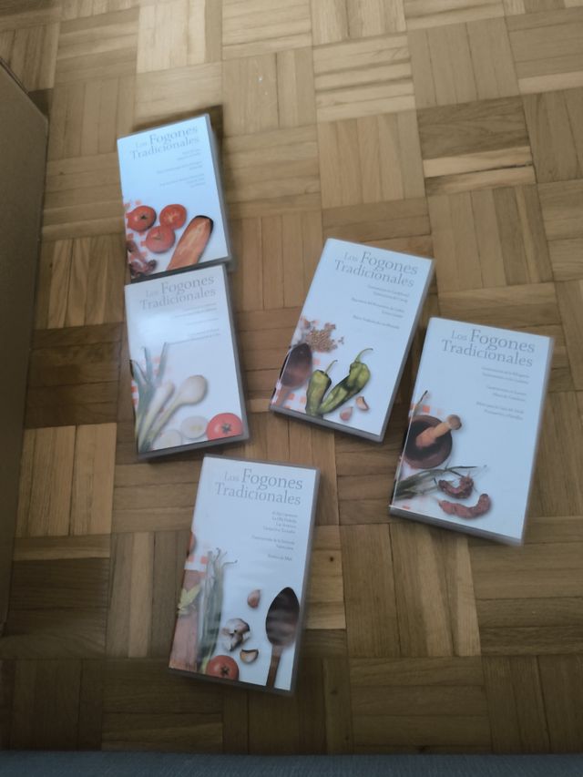 Colección: Fogones Tradicionales. 5 VHS