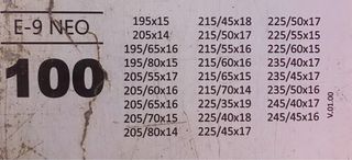 Cadenas de nieve Snovit talla 100