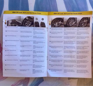 Cadenas de nieve Snovit talla 100