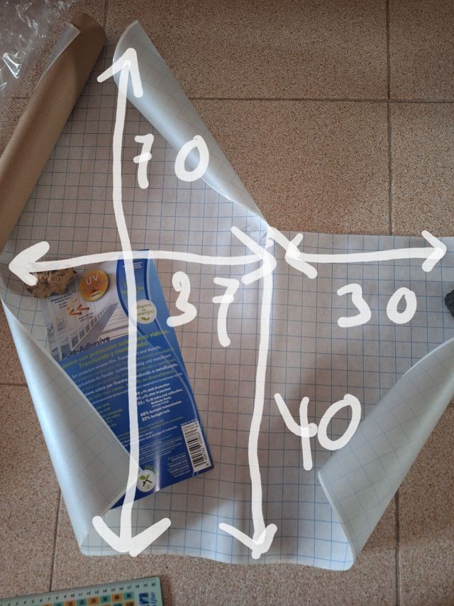 Lámina adhesiva protección solar