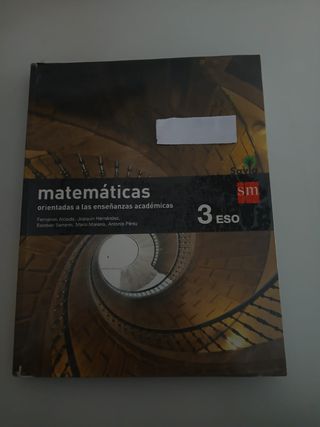 Libros de texto 3°ESO