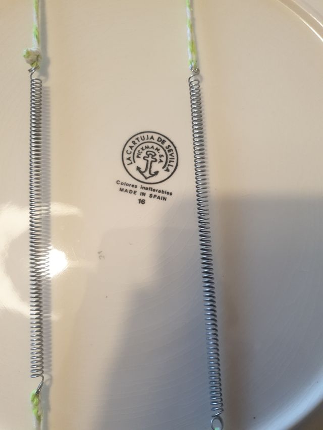 Plato de la Cartuja de Sevilla