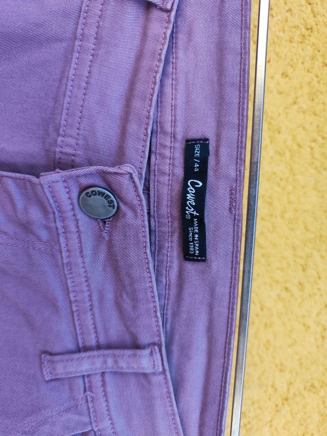 Pantalán lila claro de señora