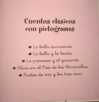 Cuentos clásicos con pictogramas