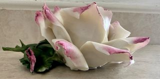 Ramo di rosa Capidimonte made in italy