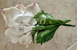 Ramo di rosa Capidimonte made in italy