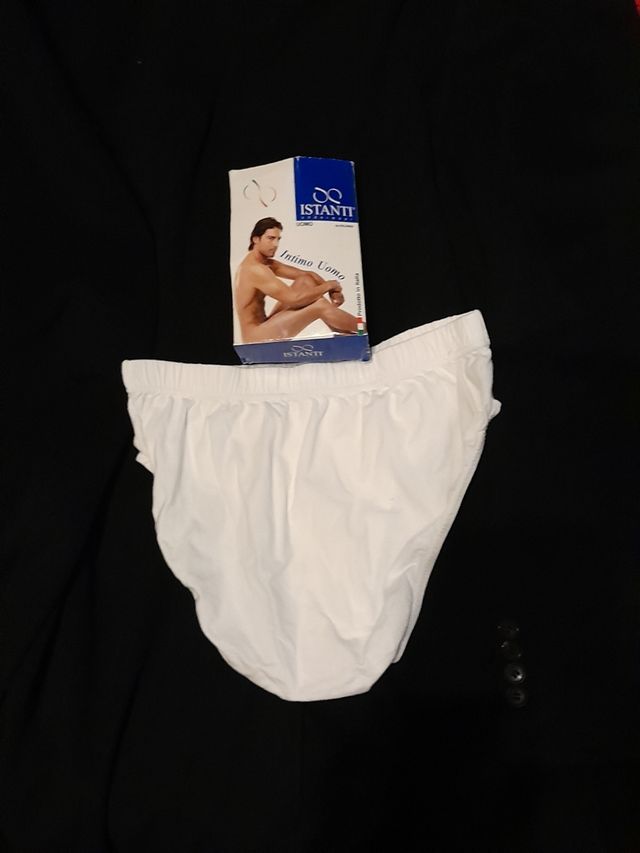 Slip bianco da uomo L