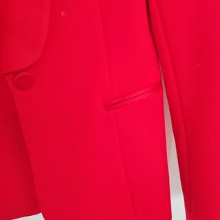 Chaqueta roja mujer
