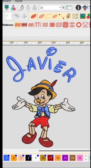 Picajes diseño para tu bordadora profesional