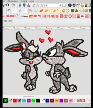 Picajes diseño para tu bordadora profesional