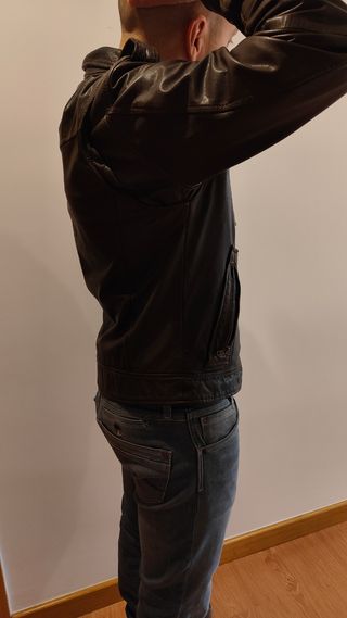 Cazadora cuero