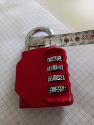 Lucchetto con combinazione