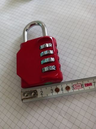 Lucchetto con combinazione