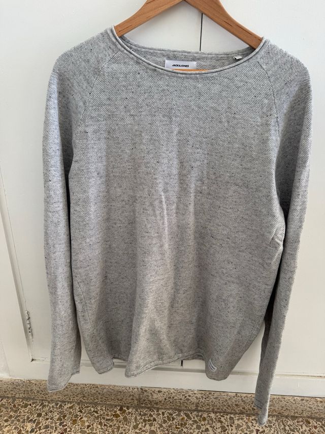 Jersey gris Jack Jones. Talla XL