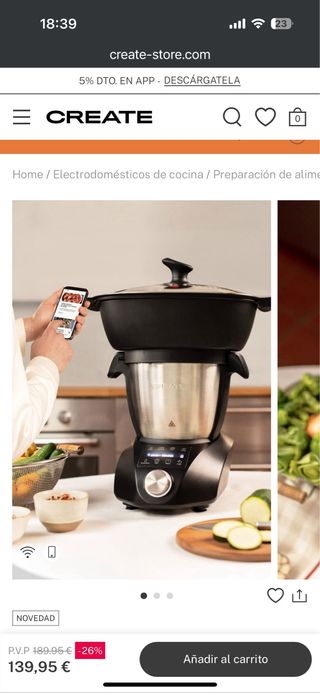 Robot de cocina PRECINTADO