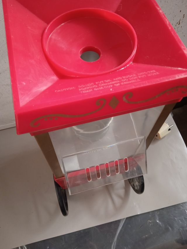 Carro palomitero de maíz vintage