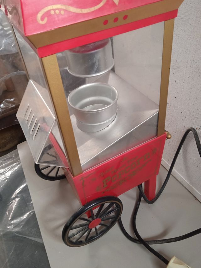 Carro palomitero de maíz vintage