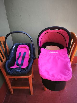 Capazo y Maxi - cosi bebé 