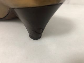 Zapatos tacón cobre Latouche