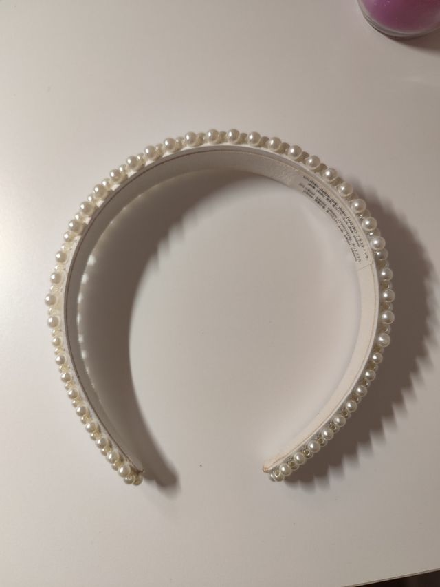 Diadema perlas Stradivarius