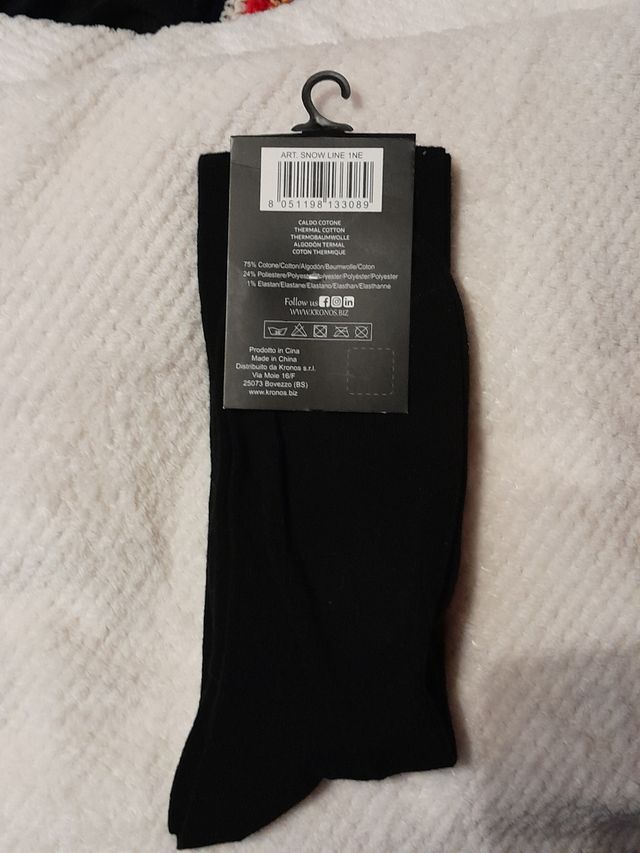 Calze da uomo colore nero