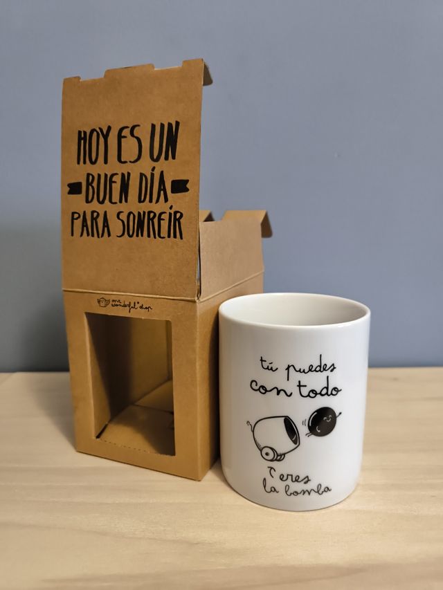 Taza Mr. Wonderful nueva en su caja