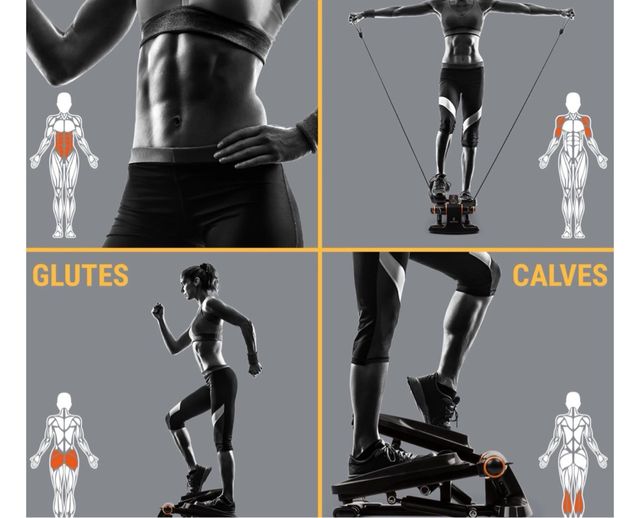 Mini stepper galaxy de capital sport como nueva