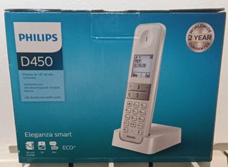 Teléfono inalámbrico Philips D450
