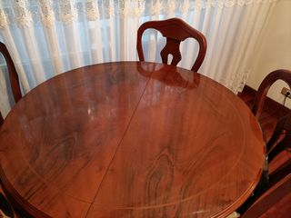 Conjunto mesa comedor y 6 sillas