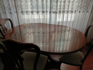 Conjunto mesa comedor y 6 sillas