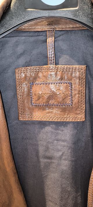 Chaqueta de cuero Massismo Dutti